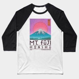 Mt Fuji, Honshu, Japan Baseball T-Shirt